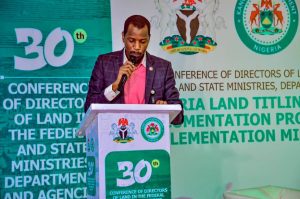 DG KADGIS PRESENTS PAPER AT 30TH CONFERENCE OF DIRECTORS OF LAND IN KANO