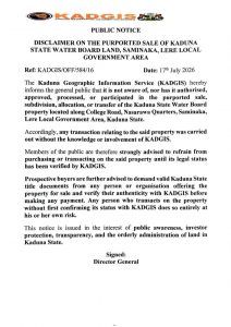 PUBLIC NOTICE