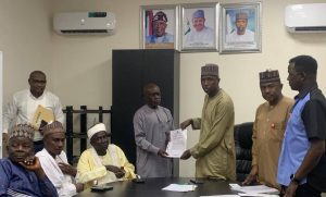 KADGIS PRESENTS OFFER LETTERS TO FARM/LAND OWNERS IN KASARAMI COMMUNITY IN CHIKUN LOCAL GOVERNMENT